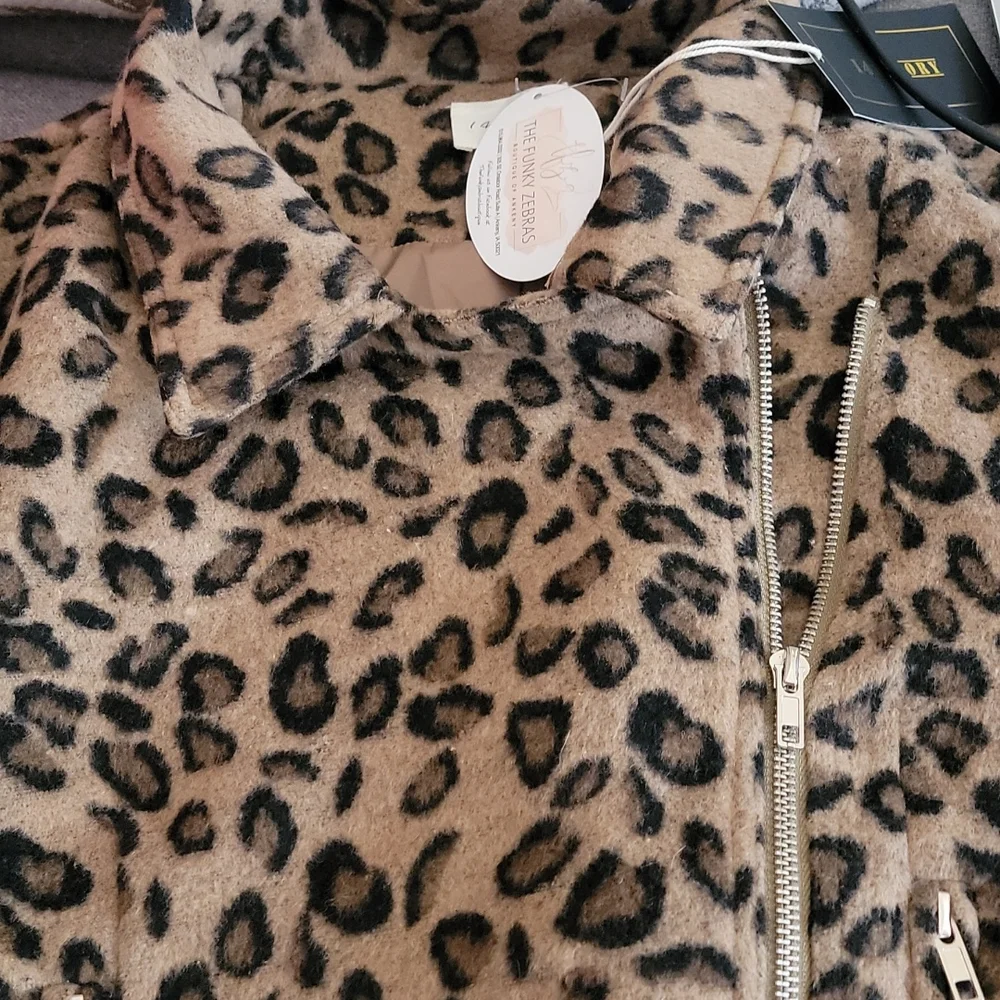 Leopard Moto Jacket - Picture 6 of 6